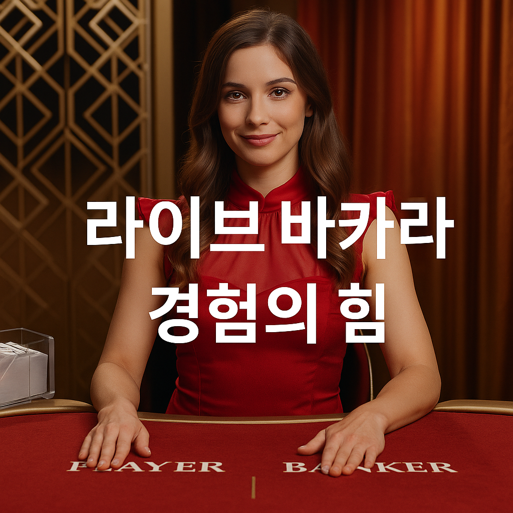 라이브 바카라 경험의 힘